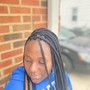 Medium Knotless Box Braids