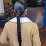 Braid ponytail