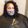 Butterfly locs Bob length