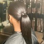 Sleek Ponytail with 1 bundle