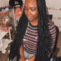 SPACED OUT Box Braids Medium  - Bra Length