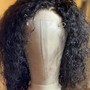 Straight back braids for wig install DIY