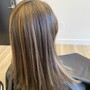 Women's haircut ADDED to a color service