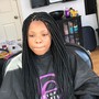 Adult small box braids