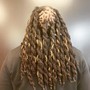 Waist length Locs