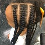 Kid's Braids with Beads (natural hair)