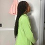 Extended Braided Ponytail