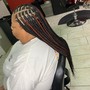 4 regular feed in braids