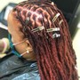 Braid down for wig or crochets