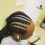 Braid down for wig or crochets