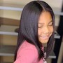 Natural Hair Blowouts/Silk press No chemicals