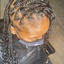 Smed) Two Strand Twist w/ (12)Stitch Braids