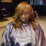 Frontal Sew In sewn down