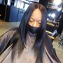 Closure Sew In sewn down w/ band