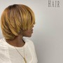 Single Process Color, Women's Cut, Relaxer Retouch