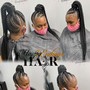 Ghana/Cornrows Updo 1-3