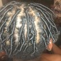 Kids Man Bun Retwist and style (10 and under)