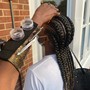 Medium Box Braids (waist length)