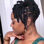 Loc Bantu knots