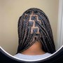 Large Midback Senegalese Twist