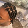 Regular Feed In Braids