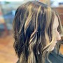 Balayage , hand painted highlights