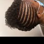 Regular Feed In Braids