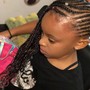 Kid's Braids W/ beads