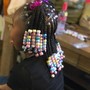 Kid's Braids W/ beads