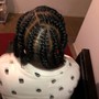 Kid's Braids W/ beads