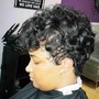 Natural Hair Silk Press