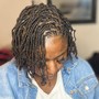 Invisible locs ( natural hair )