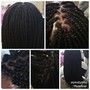 Half Head Crochet Braids