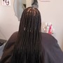 Medium Tribal feed-in Braids