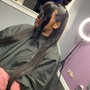 Sleek Ponytail with extensions