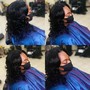 Lace closure wig Application