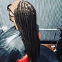 Knotless braids