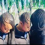 Small Knotless Braids