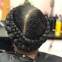 Feed-In Braids (2 braids)