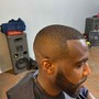 Bald shave and beard line up