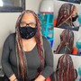 Large (Mid-Back) Box Braids