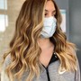 Balayage highlights.