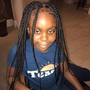 4 stitch feed ins Braids