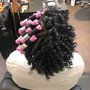 Natural hair singles / individual braids