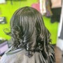 Natural Hair Silk Press