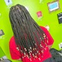 Feed in Braids SMALL - more than 20 braids