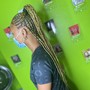 Front Feed in Braids w/ Crochet in the back