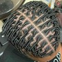 Rope Twist, 2-3 strand twist/plats