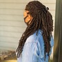 Waist Butterfly locs