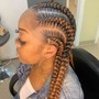 Feed in 4-5 Braids